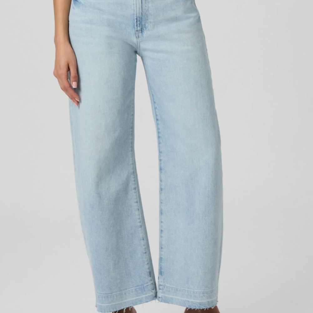 PAIGE Arellia Ankle Barrel Leg Jean Fernanda 28 / 6 New
